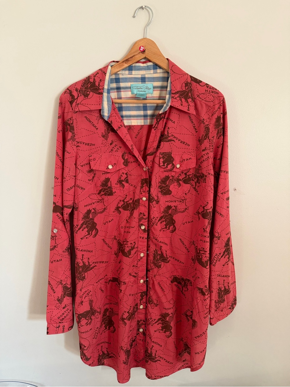 Vintage Tasha Polizzi Western Button Down